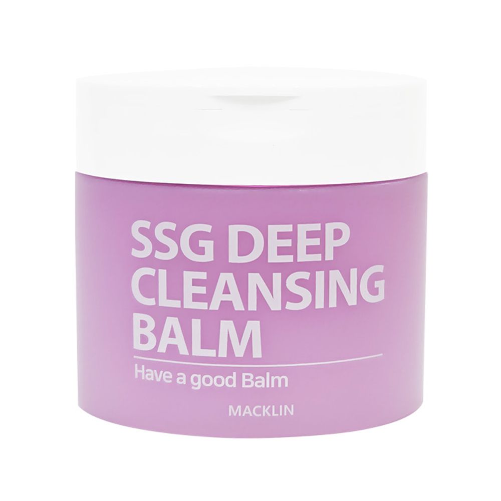 [Macklin] SSG Deep Cleansing Balm, 100ml _ All-in-one Cleanser, Makeup Remover, Emulsifying balm, Moisturizing, Hypoallergenic _ Made in KOREA